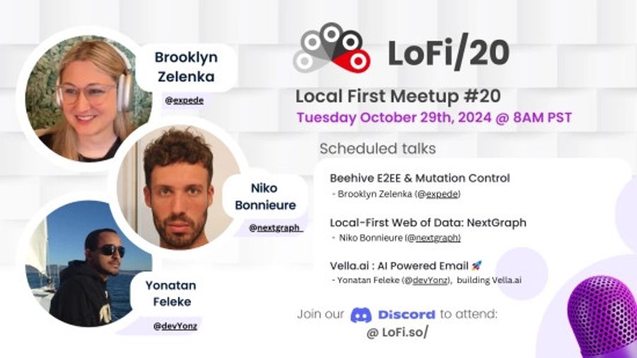 NextGraph invited to LoFi.So podcast [video]