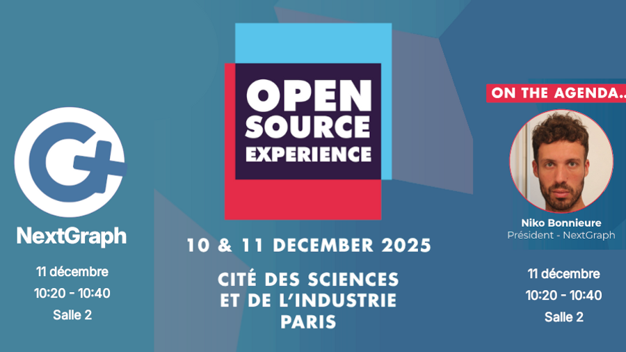 Open Source Experience conference in Paris - 10&11 Dec 2025