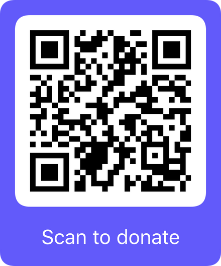 Stripe donation QRcode